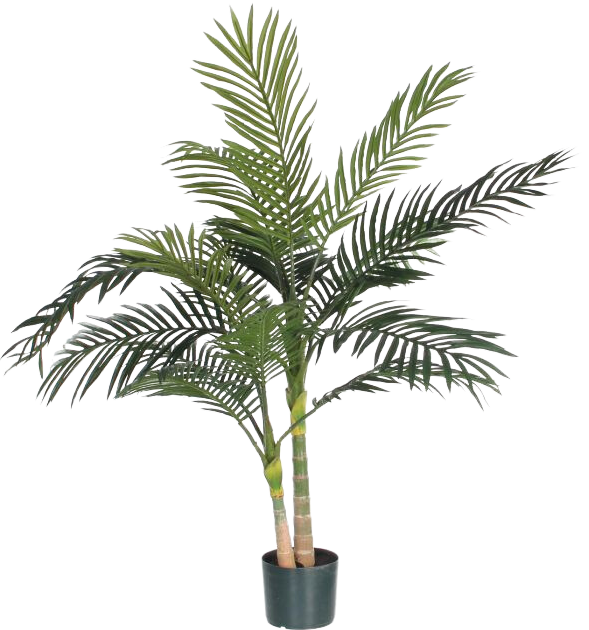 Artificial Areca Palm 10" Pot Pet Friendly And Easy Care Houseplant