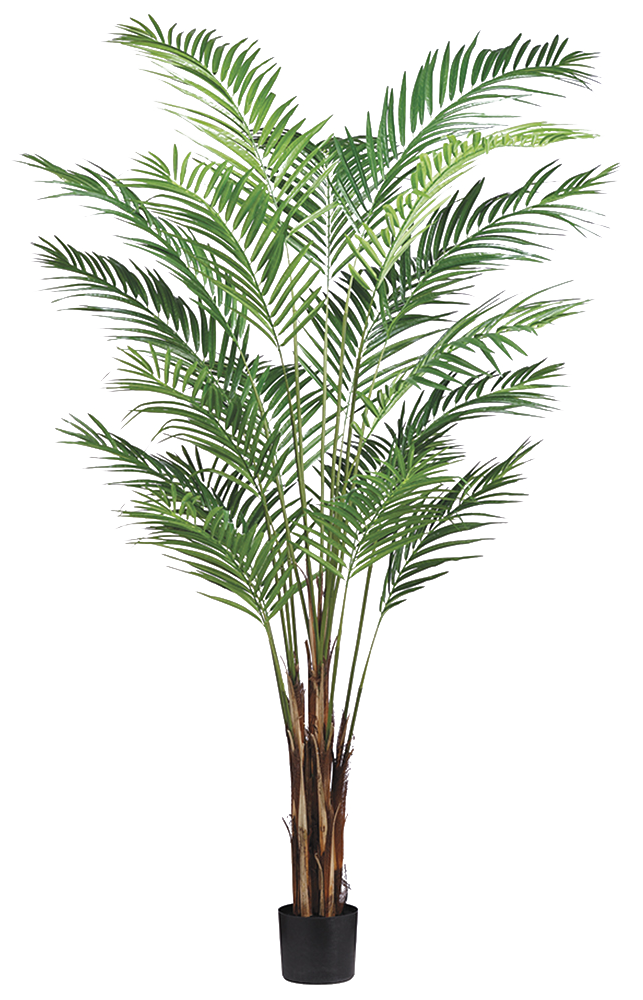 Artificial Areca Palm 10" Pot Pet Friendly And Easy Care Houseplant