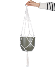 Boule Macrame Hanging Pot (23cm | Fits 8 inch)