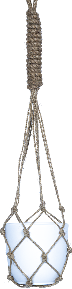Boule Macrame Hanging Pot (11cm | Fits 4 inch)